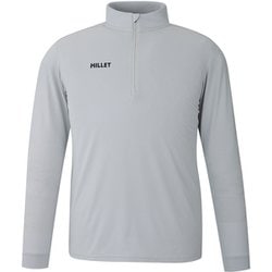 インセクト バリヤー ハーフジップ ロングスリーブ メンズ カットソー SILVER（N7372） Mサイズ（日本：Lサイズ） MIV03185