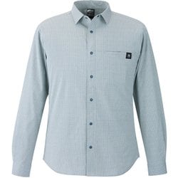 インセクト バリヤー チェックシャツ ロングスリーブ メンズ シャツ BLACK-NOIR（N0247） Mサイズ（日本：Lサイズ） MIV03194