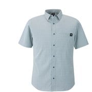 インセクト バリヤー チェックシャツ ショートスリーブ メンズ シャツ BLACK-NOIR（N0247） XSサイズ（日本：Sサイズ） MIV03195