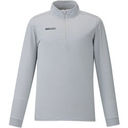 インセクト バリヤー ハーフジップ ロングスリーブ レディース カットソー SILVER（N7372） Lサイズ（日本：XLサイズ） MIV03217
