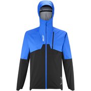 インテンス プロ 2.5L ジャケット メンズ ランニングウェア 防水ジャケット BLACK/ICON BLUE(N3174) Lサイズ(日本:XLサイズ) MIV10357