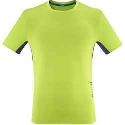 インテンス プロ ライト ショートスリーブ Tシャツ メンズ ランニングウェア シャツ ACID GREEN/DARK DENIM（N9936） Sサイズ（日本：Mサイズ） MIV10366