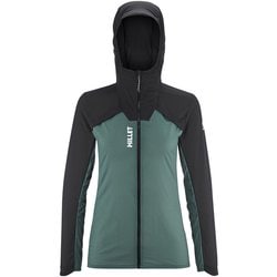 インテンス ウィンドブレーカー ジャケット レディース ランニングウェア ブレーカー BOTTLE/BLACK（N9300） Lサイズ MIV10375