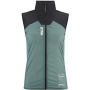 インテンス ウィンドブレーカー ベスト レディース ランニングウェア ベスト BOTTLE/BLACK(N9300) XSサイズ(日本:Sサイズ) MIV10376