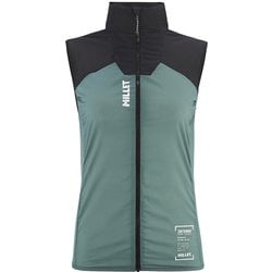 インテンス ウィンドブレーカー ベスト レディース ランニングウェア ベスト BOTTLE/BLACK（N9300） Sサイズ（日本：Mサイズ） MIV10376