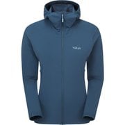 ボレアリスフーディーウィメンズ レディース ソフトシェル Tempest Blue サイズ8 QWS-77