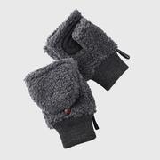 BL50913M8 WOMEN フード付き2wayボアグローブ 2wayグローブ ダークグレー bl50913m8