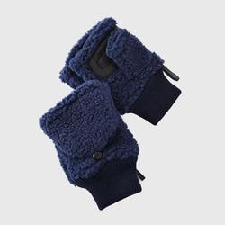 BL50913M8 WOMEN フード付き2wayボアグローブ 2wayグローブ ネイビー bl50913m8