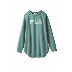 961530005 FILA ゆったり着られるロゴプルオーバー Lサイズ グリーン fr961530