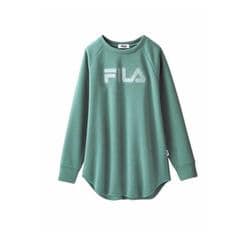 961530004 FILA ゆったり着られるロゴプルオーバー Mサイズ グリーン fr961530