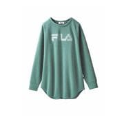 961530004 FILA ゆったり着られるロゴプルオーバー Mサイズ グリーン fr961530