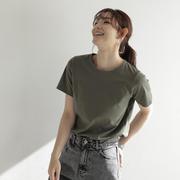 980001015 キシリトール加工 接触冷感ベーシックTシャツ LLサイズ カーキ fr980001