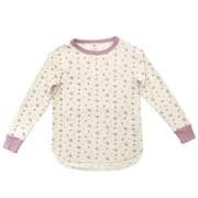 JE031-59S JEMORGAN レディース 花柄クレリッククルー Tシャツ ラベンダー(94) je03159s
