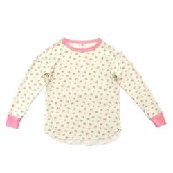 JE031-59S JEMORGAN レディース 花柄クレリッククルー Tシャツ ピンク（34） je03159s