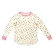 JE031-59S JEMORGAN レディース 花柄クレリッククルー Tシャツ ピンク(34) je03159s