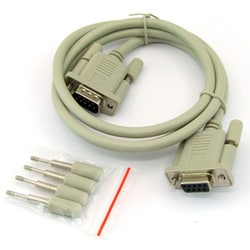 RS-232C ストレートケーブル D-sub9P（オス）-D-sub9P（メス） 1.0m 99MF10