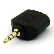 Φ3.5mm ステレオ分配アダプタ 金メッキ 35S-2V