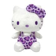 KTH-ON2-PP サンリオキャラクターズ お座りぬいぐるみ ハローキティ ヒョウ柄シリーズ パープル