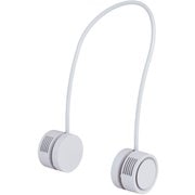くるくるネックファン USB-C充電 風量3段階 ブルー YNG-KRNF161-BL