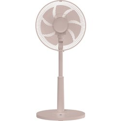 リビング扇風機 PDシリーズ DCモーター 30cm7枚羽根 左右自動首振り 風量9段階 モバイルバッテリー対応  ワイヤレスフルリモコン グレージュ RLX-CP030-C