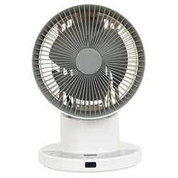 サーキュレーター PDシリーズ DCモーター 15cm3枚羽根 上下左右自動首振り 風量10段階 モバイルバッテリー対応 衣類乾燥モード搭載 水洗い可 グレージュ RCRP-ZX015-C