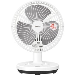 卓上扇風機 18cm 風量2段階 切タイマー付き RDT-F018-WB