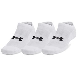 トレーニングコットンノーショーソックス ユニセックス フィットネス ソックス White/White/Black（100） MDサイズ（25-27cm） 3足セット 1386313
