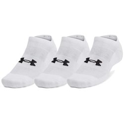 トレーニングコットンノーショーソックス ユニセックス フィットネス ソックス White/White/Black（100） SMサイズ（23-25cm） 3足セット 1386313