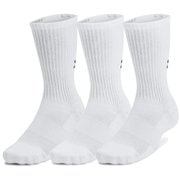 トレーニングコットンクルーソックス ユニセックス フィットネス ソックス White/White/Black(100) LGサイズ(27-29cm) 3足セット 1386311