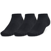 トレーニングコットンローカットソックス ユニセックス フィットネス ヨガ ソックス Black/Black/White(001) MDサイズ(25-27cm) 3足セット 1386312