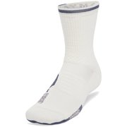 アーマードライプレーメーカーミッドクルーソックス ユニセックス バスケットボール ソックス White Quartz/Downpour Gray(114) LGサイズ(27-29cm) 1376229