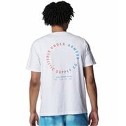 モチベート グラフィック ショートスリーブ Tシャツ メンズ ランニングウェア シャツ White(100) MDサイズ 6001513