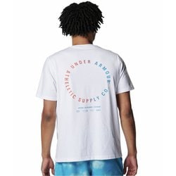 モチベート グラフィック ショートスリーブ Tシャツ メンズ ランニングウェア シャツ White（100） SMサイズ 6001513
