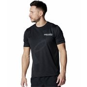 テック エクストララージロゴ ショートスリーブ Tシャツ メンズ ランニングウェア シャツ Black(002) LGサイズ 6003948