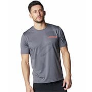 テック エクストララージロゴ ショートスリーブ Tシャツ メンズ ランニングウェア シャツ Castlerock(025) MDサイズ 6003948