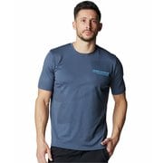 テック エクストララージロゴ ショートスリーブ Tシャツ メンズ ランニングウェア シャツ Downpour Gray(044) MDサイズ 6003948