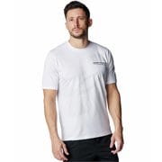 テック エクストララージロゴ ショートスリーブ Tシャツ メンズ ランニングウェア シャツ White(100) MDサイズ 6003948