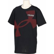 テックスーパービッグロゴショートスリーブTシャツ キッズ トップス 半袖 Black/Racer Red(001) YXLサイズ 6001338