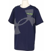 テックスーパービッグロゴショートスリーブTシャツ キッズ トップス 半袖 Midnight Navy/White(410) YXLサイズ 6001338
