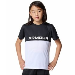 テックカラーブロックTシャツ&ショーツセット キッズ 上下セット Black/White/White（001） YMDサイズ 6001343