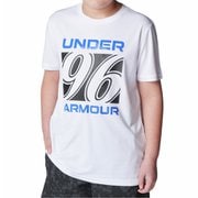 スピードストライド 96ロゴ ショートスリーブ Tシャツ キッズ トップス 半袖 White/Team Royal(100) YLサイズ 6005306