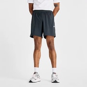 Knit Short 7inch メンズ ランニングウェア ショートパンツ BLACK XLサイズ AMS51207
