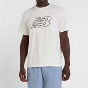 Relaxed T-shirt メンズ ランニングウェア シャツ SEA SALT with SILVER Mサイズ AMT51510