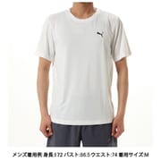 ESS スモールプーマロゴポリTシャツ メンズ ランニングウェア シャツ PUMA WHITE（02） XLサイズ 687561