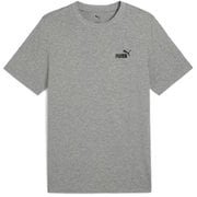ESS スモール NO. 1 ロゴ 半袖 Tシャツ メンズ ランニングウェア シャツ Medium Gray Heather(03) Mサイズ 687608