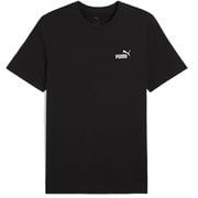 ESS スモール NO. 1 ロゴ 半袖 Tシャツ メンズ ランニングウェア シャツ PUMA Black(01) Lサイズ 687608