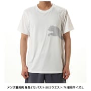 TAD ビッグロゴ メンズ ランニングウェア シャツ PUMA WHITE(02) Mサイズ 527364