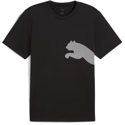 TAD ビッグロゴ メンズ ランニングウェア シャツ PUMA Black（01） Mサイズ 527364