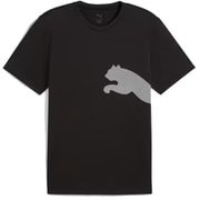TAD ビッグロゴ メンズ ランニングウェア シャツ PUMA Black(01) Mサイズ 527364