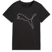 TADエッセンシャルロゴ レディース フィットネス ヨガ シャツ PUMA Black(01) XLサイズ 527332